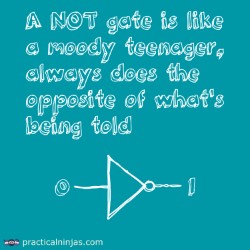 NOT - The pessimistic gate